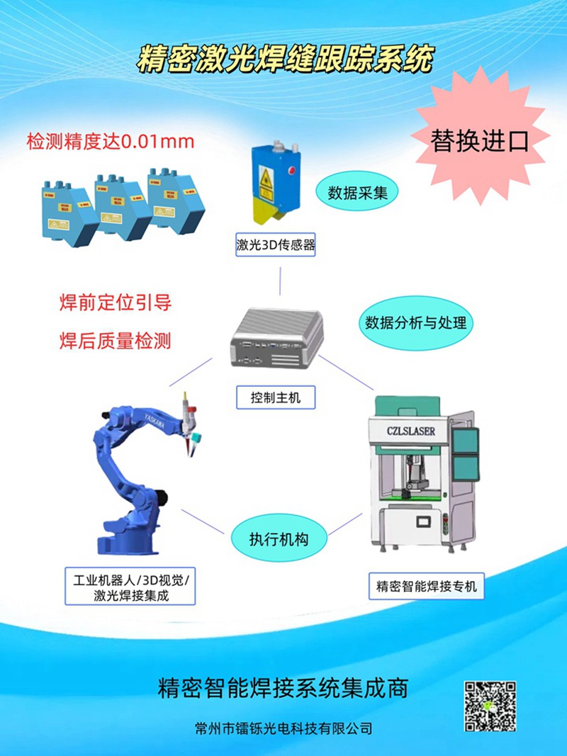 告別焊接偏差！鐳爍激光焊縫跟蹤傳感器，精準定位高效作業