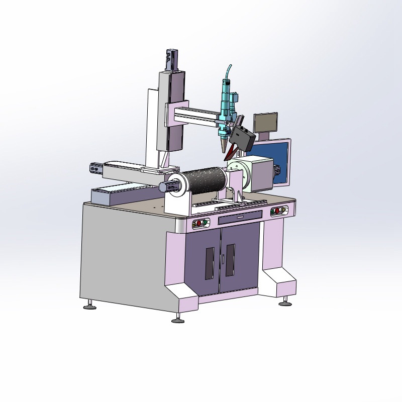 波紋管激光焊接自動化焊接設備